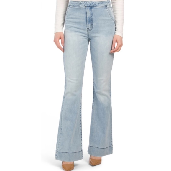 NWOT Hidden The Happi High Rise Extended Waistband Flare Jeans- - Picture 1 of 2